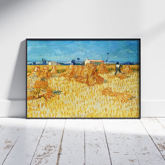 Vincent Van Gogh, Maisernte in der Provence Fotodruck (Von Creator hochgeladen)