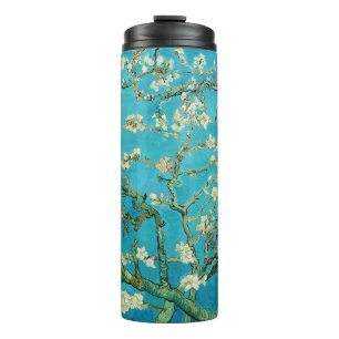 Vincent Van Gogh malte Mandelblüten Thermosbecher