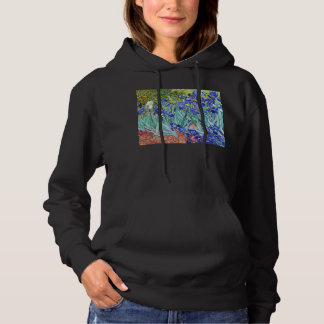 Vincent Van Gogh maltet Schwertlilien Hoodie