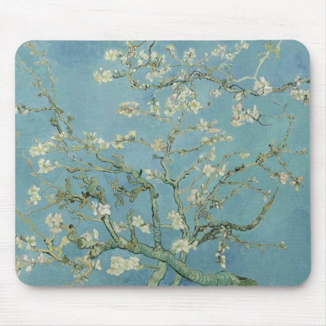 VINCENT VAN GOGH - Mandelblüte 1980 Mousepad (Vorne)