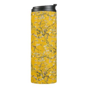 Vincent Van Gogh Mandelblüte auf Neapelgelb Thermosbecher