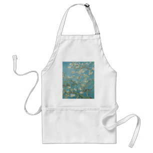 vincent van gogh, mandelblüten schürze
