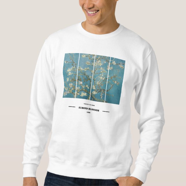 Vincent Van Gogh Mandelblüten Sweatshirt  (Vorderseite)