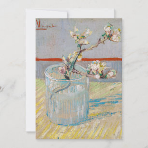 Vincent van Gogh - Mandelzweig in einem Glas Einladung