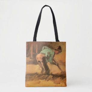 Vincent van Gogh - Mann sich mit Stock oder Spaten