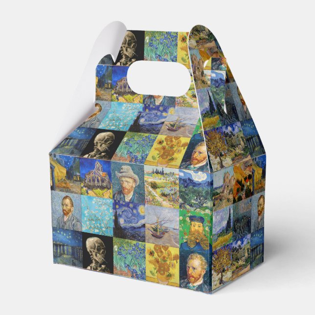 Vincent van Gogh - Masterpiece Mosaic Patchwork T Geschenkschachtel (Vorderseite)