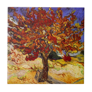 Vincent Van Gogh Maulbeerbaum Kunstmalerei Fliese