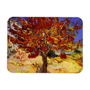 Vincent Van Gogh Maulbeerbaum Kunstmalerei Magnet
