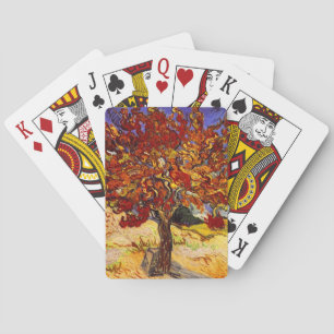 Vincent Van Gogh Maulbeerbaum Kunstmalerei Spielkarten