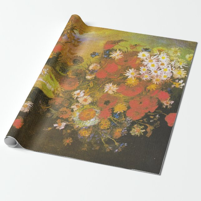 Vincent van Gogh Meadow Blume und Rose Geschenkpapier (Ungerollt)