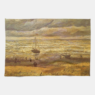 Vincent van Gogh - Meer bei Scheveningen Geschirrtuch