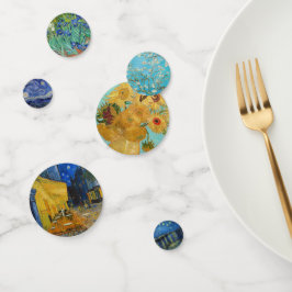 Vincent Van Gogh - Meisterwerke Patchwork Konfetti