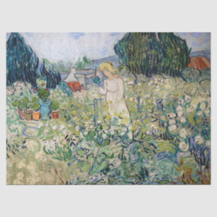 Vincent van Gogh - Miss Gachet in ihrem Garten Seidenpapier