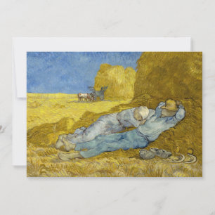 Vincent Van Gogh - Mittag, Pause von der Arbeit / Einladung
