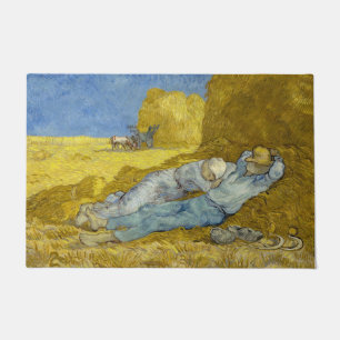 Vincent Van Gogh - Mittag, Pause von der Arbeit / Fußmatte