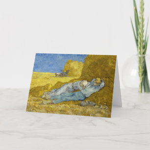 Vincent Van Gogh - Mittag, Pause von der Arbeit / Karte