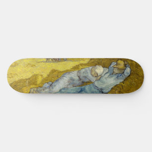 Vincent Van Gogh - Mittag, Pause von der Arbeit / Skateboard
