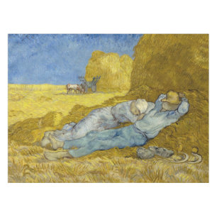 Vincent Van Gogh - Mittag, Ruhe von der Arbeit / S Tischdecke