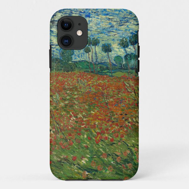 Vincent van Gogh - Mohnfeld Case-Mate iPhone Hülle (Rückseite)