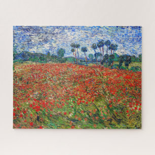 Vincent van Gogh - Mohnfeld Puzzle