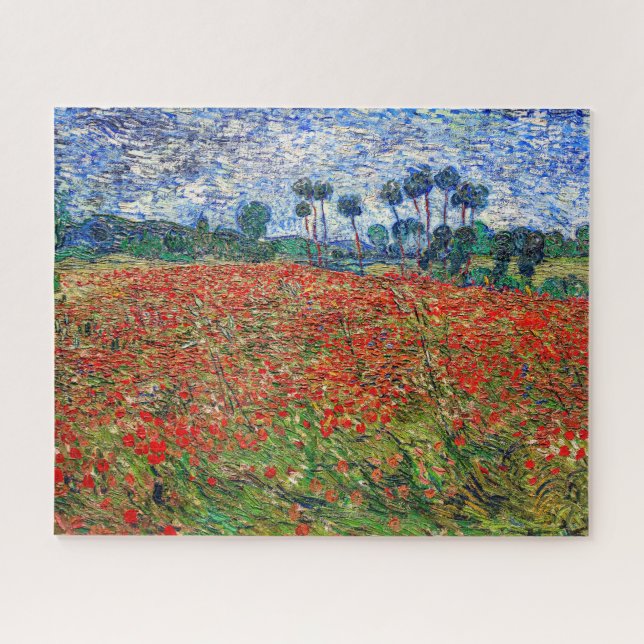 Vincent van Gogh - Mohnfeld Puzzle (Horizontal)