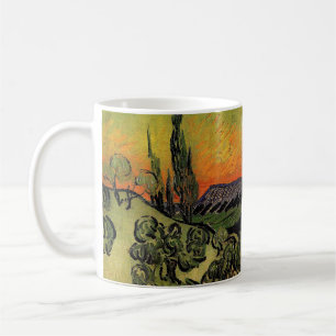 Vincent Van Gogh Mondlandschaft Kaffeetasse