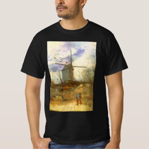 Vincent van Gogh - Moulin de la Galette, Windmill T-Shirt