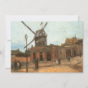 Vincent van Gogh - Moulin de la Galette, Windmühle