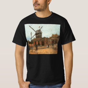 Vincent van Gogh - Moulin de la Galette, Windmühle T-Shirt