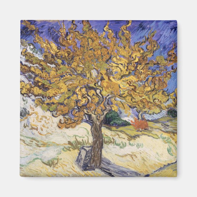 Vincent van Gogh | Mulberry Tree, 1889 Magnet (Vorne)