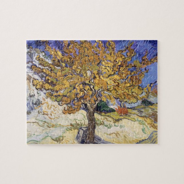 Vincent van Gogh| Mulberry Tree, 1889 Puzzle (Horizontal)