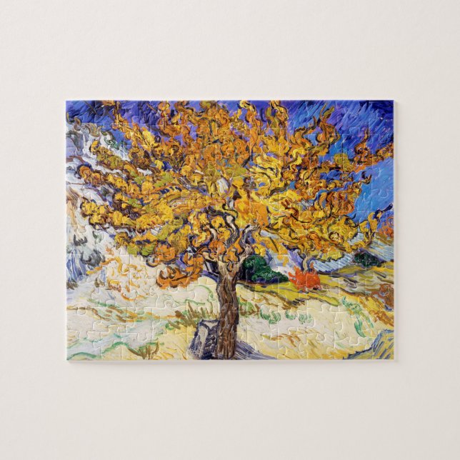 Vincent Van Gogh Mulberry Tree Fine Art Puzzle (Horizontal)