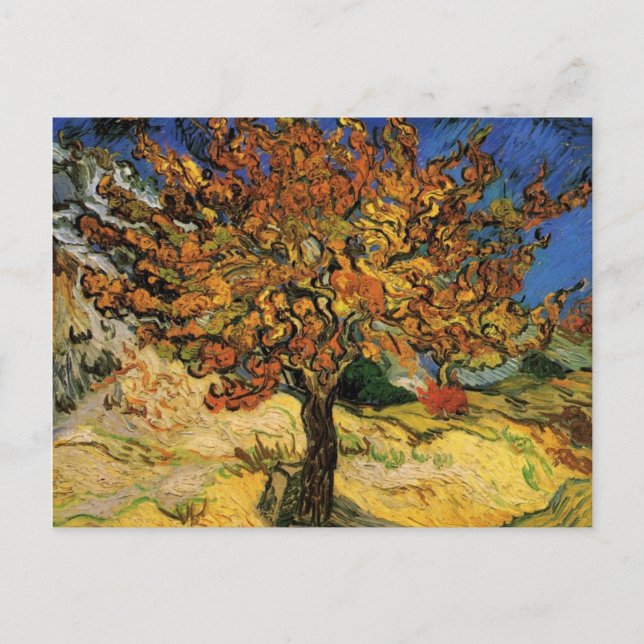 Vincent van Gogh Mulberry Tree Postkarten (Vorderseite)