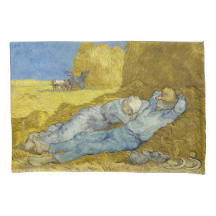 Vincent Van Gogh - Noon, Erholung aus der Arbeit / Kissenbezug