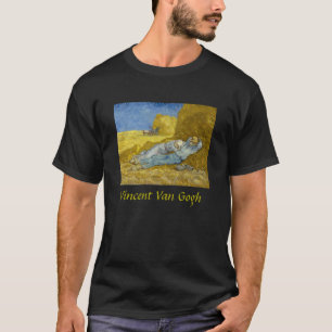 Vincent Van Gogh - Noon, Erholung aus der Arbeit / T-Shirt
