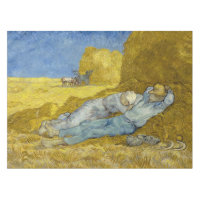 Vincent Van Gogh - Noon, Erholung aus der Arbeit /