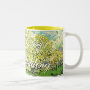 Vincent van Gogh, Obstgarten in Blossom Zweifarbige Tasse