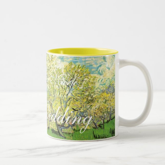 Vincent van Gogh, Obstgarten in Blossom Zweifarbige Tasse (Rechts)