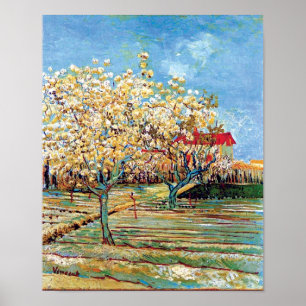 Vincent Van Gogh - Obstgarten in Blüten Fine Art Poster