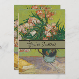 Vincent Van Gogh Oleander Blume Malerei Einladung