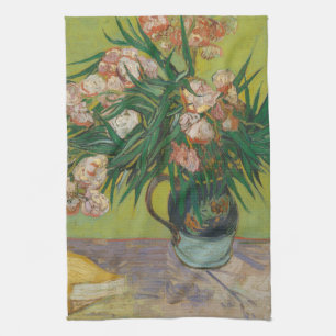 Vincent Van Gogh Oleander Blume Malerei Geschirrtuch