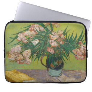 Vincent Van Gogh Oleander Blume Malerei Laptopschutzhülle