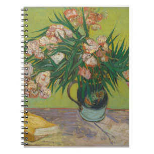 Vincent Van Gogh Oleander Blume Malerei Notizblock