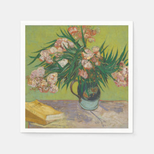 Vincent Van Gogh Oleander Blume Malerei Serviette