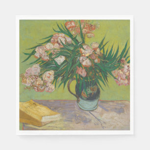 Vincent Van Gogh Oleander Blume Malerei Serviette