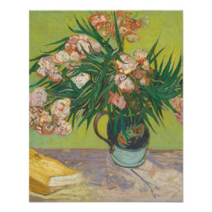 Vincent Van Gogh Oleander-Blumenmalerei Fotodruck