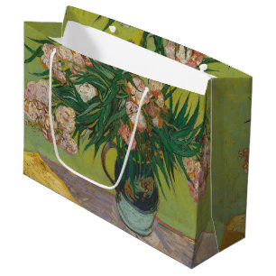 Vincent Van Gogh Oleander-Blumenmalerei Große Geschenktüte