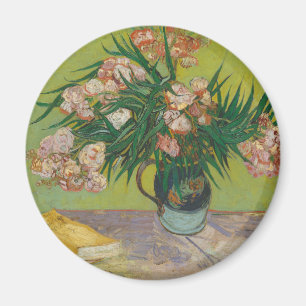 Vincent Van Gogh Oleander-Blumenmalerei Magnet