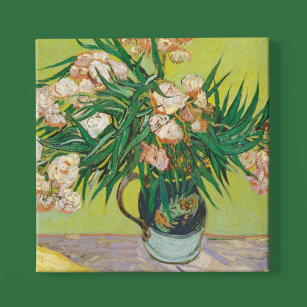 Vincent Van Gogh Oleanders Vintage Blumenmalerei Künstlicher Leinwanddruck