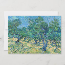 Vincent van Gogh - Olive Grove Dankeskarte